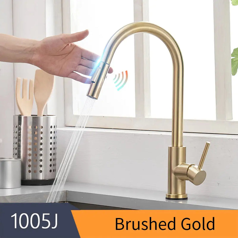 Kitchen Smart Touch Faucets - Puck's