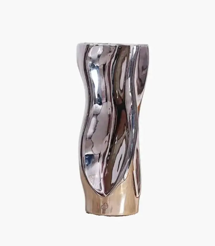 Melted Molten Ceramic Vase - Puck's