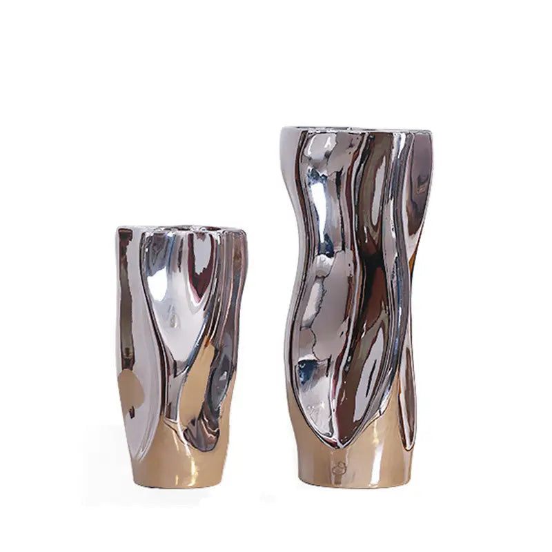 Melted Molten Ceramic Vase - Puck's