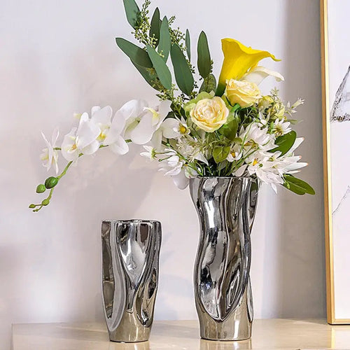 Melted Molten Ceramic Vase - Puck's