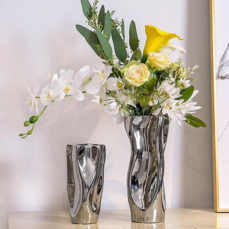 Melted Molten Ceramic Vase - Puck's