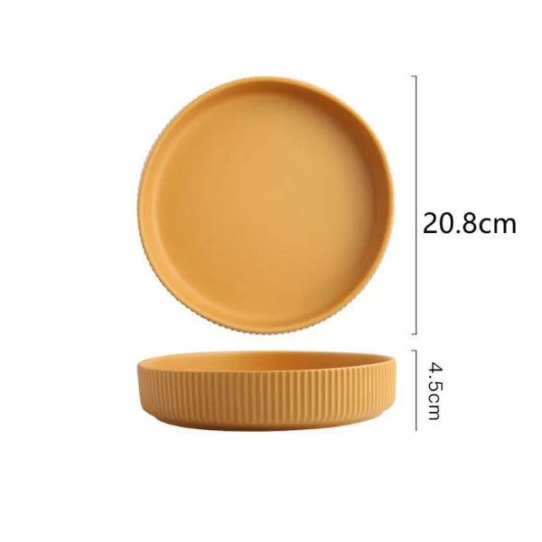 Ceramic Dinner Plates - Puck's