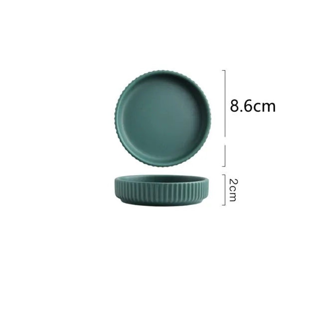 Ceramic Dinner Plates - Puck's