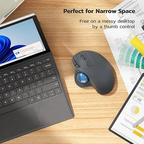 Wireless Trackball Ergonomic Mouse - Puck's
