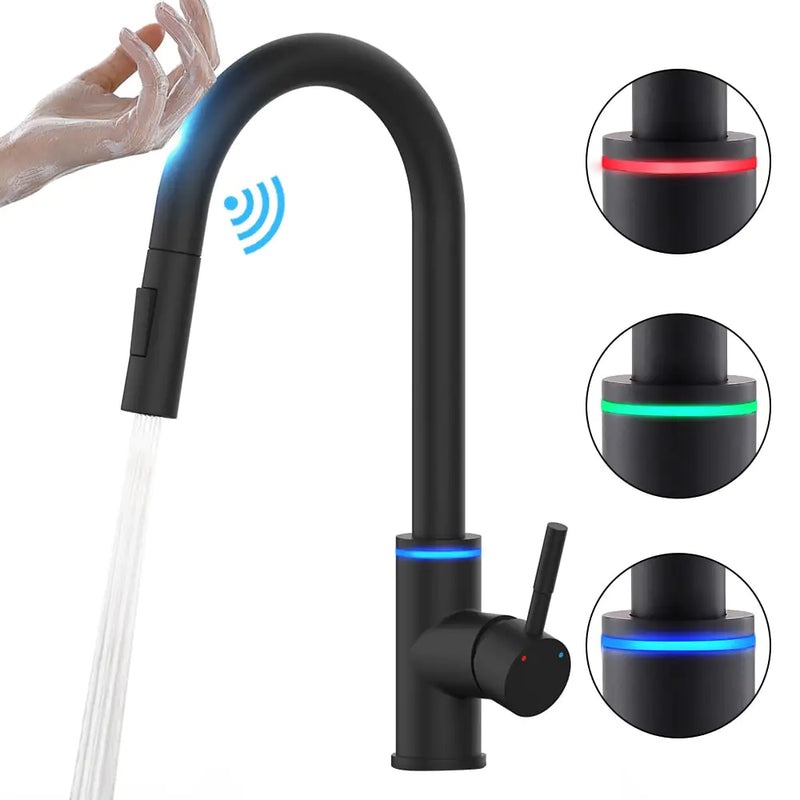 Kitchen Smart Touch Faucets - Puck's