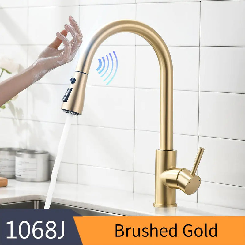 Kitchen Smart Touch Faucets - Puck's