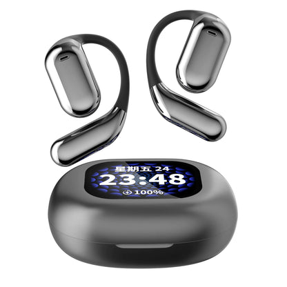 LED Display Ear-mounted OWS Bluetooth Headset - Puck's