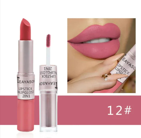 Double-Ended Matte Lip Gloss - Puck's