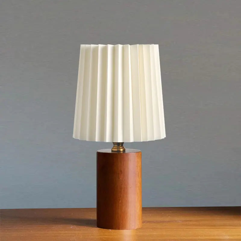 Pleated Medieval Table Lamp - Puck's