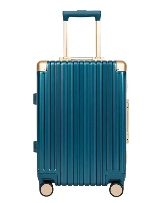 Wheel Boarding Aluminum Frame Luggage - Puck's