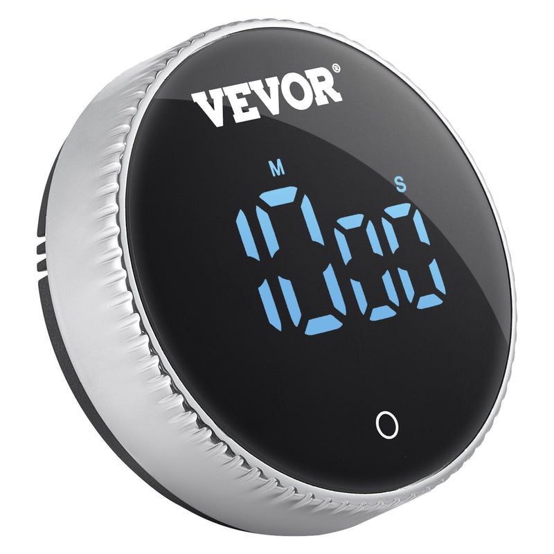 VEVOR Digital Kitchen Timer Magnetic Countdown Countup Timer & Large LED Display - Puck's