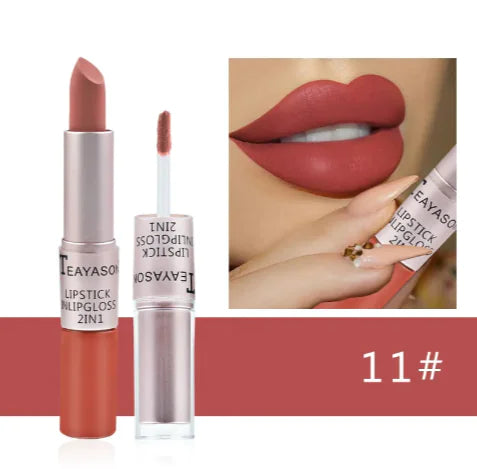 Double-Ended Matte Lip Gloss - Puck's