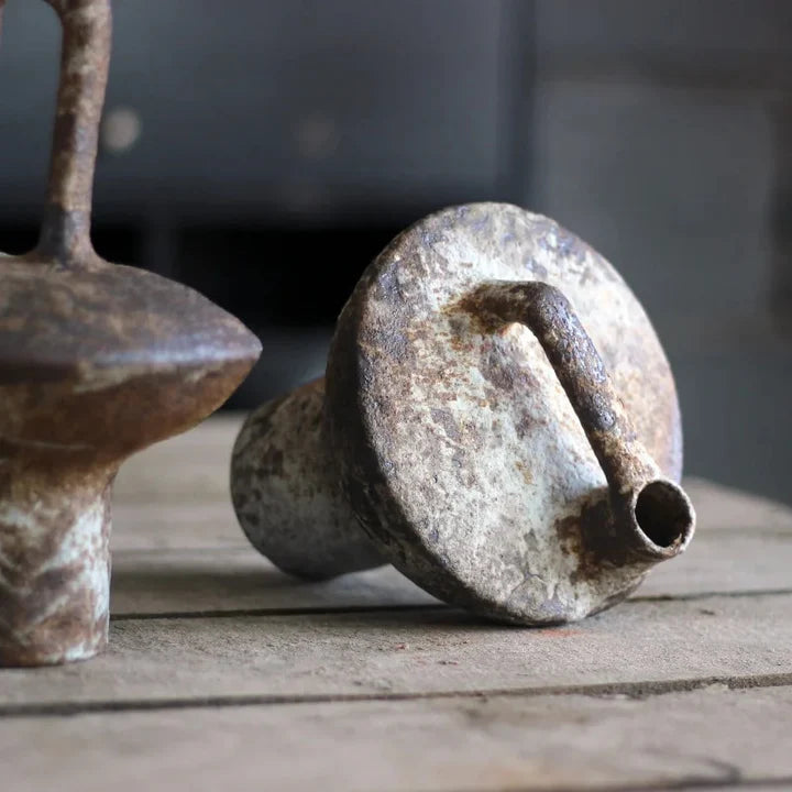 Rustic Ancient Vessel Ceramic Vase - Puck's