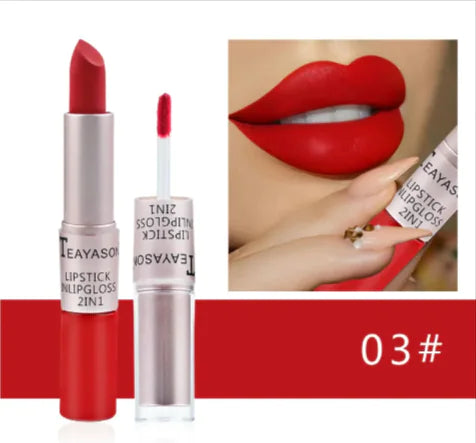 Double-Ended Matte Lip Gloss - Puck's