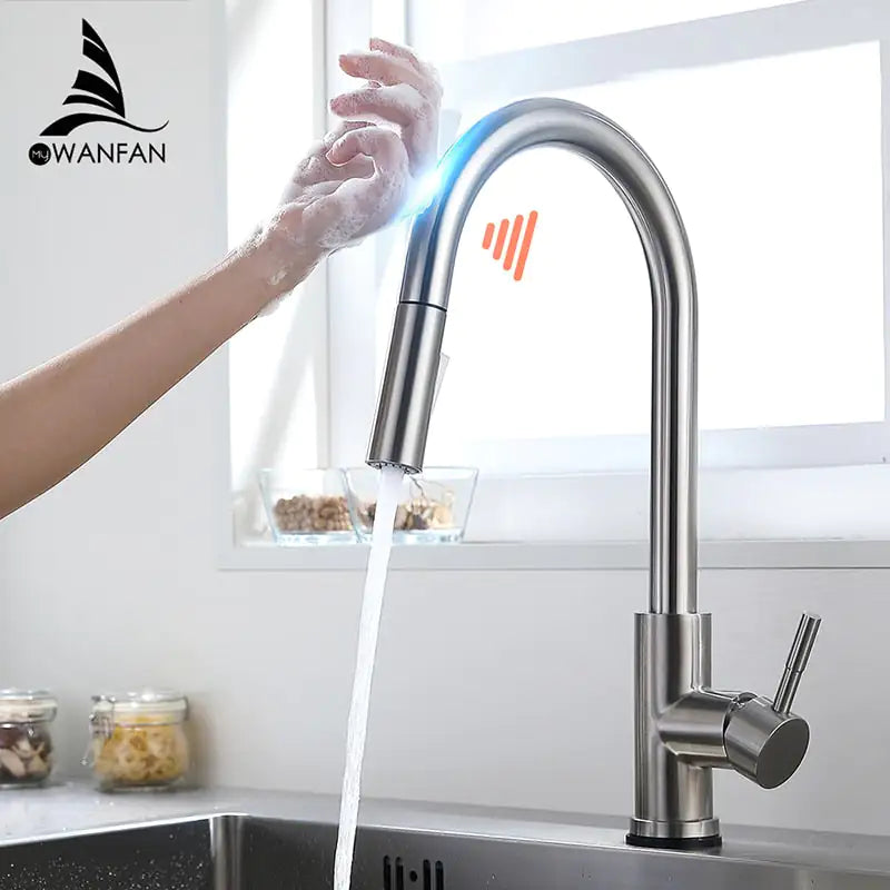 Kitchen Smart Touch Faucets - Puck's