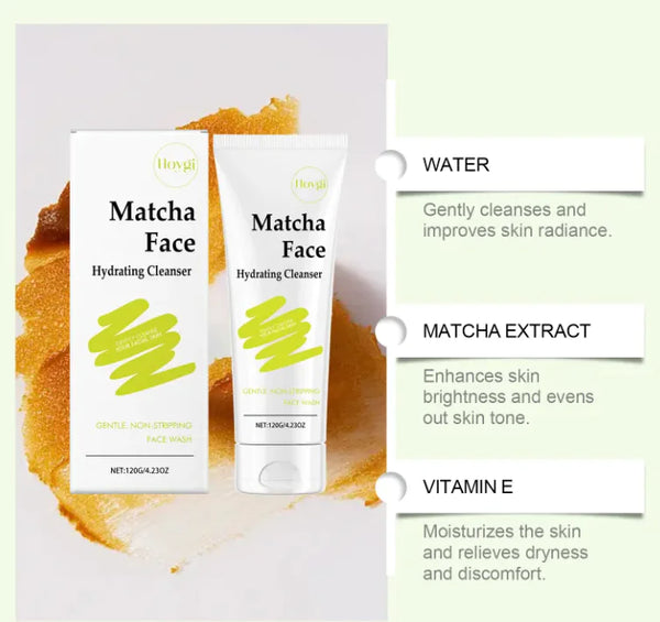 Matcha Moisturizing Facial Cleanser - Puck's