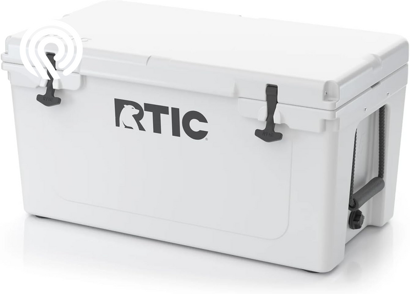 RTIC 65 QT Ultra-Tough Cooler Hard Insulated Portable Ice Chest Box for Beach, Drink, Beverage, Camping, Picnic, Fishing, Boat, Barbecue