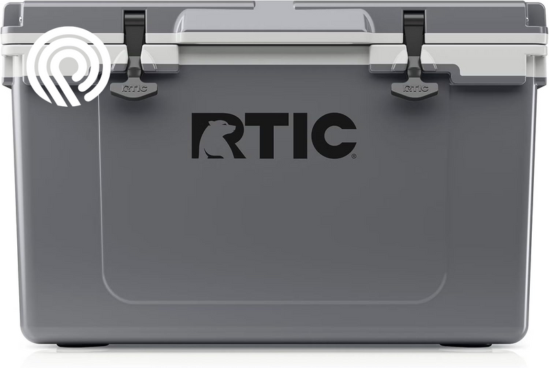 RTIC Ultra-Light 52 Quart Hard Cooler Insulated Portable Ice Chest Box for Beach, Drink, Beverage, Camping, Picnic, Fishing, Boat, Barbecue, 30% Lighter than Rotomolded Coolers