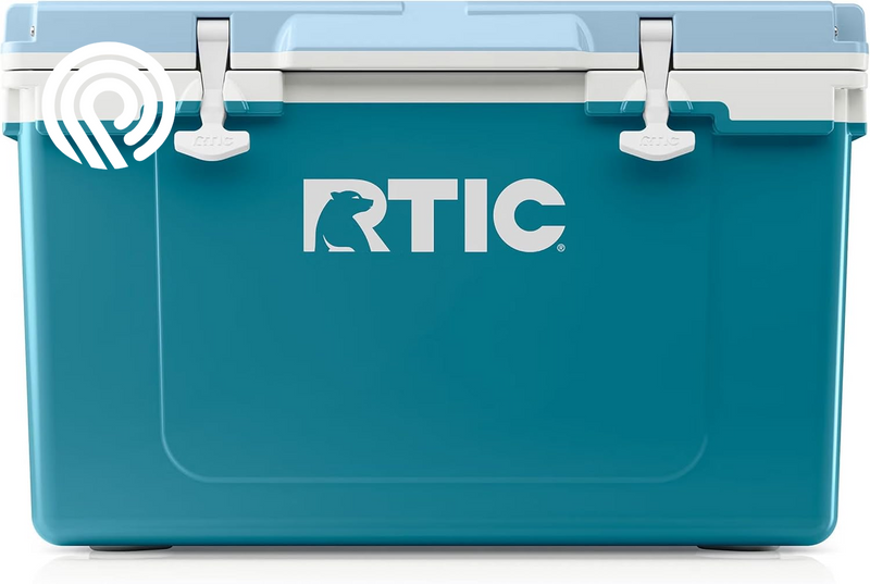 RTIC Ultra-Light 52 Quart Hard Cooler Insulated Portable Ice Chest Box for Beach, Drink, Beverage, Camping, Picnic, Fishing, Boat, Barbecue, 30% Lighter than Rotomolded Coolers