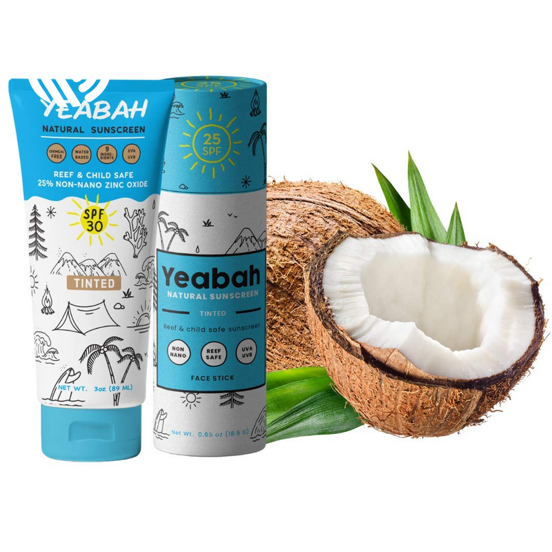 Mineral Sunscreen Tinted Facestick SPF 25 - Zinc Oxide Sunscreen - Mineral Sunscreen - Reef Safe Sunscreen - Natural Sunscreen