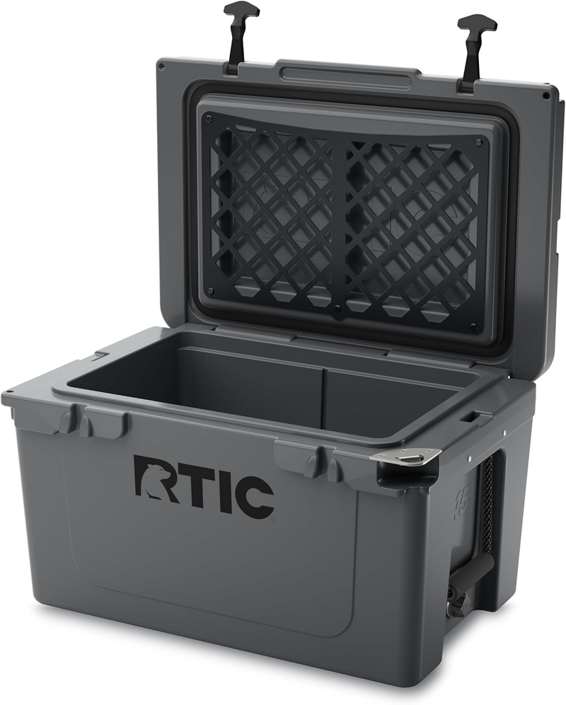 RTIC Ultra-Tough Cooler Hard Insulated Portable Ice Chest Box for Beach, Drink, Beverage, Camping, Picnic, Fishing, Boat, Barbecue