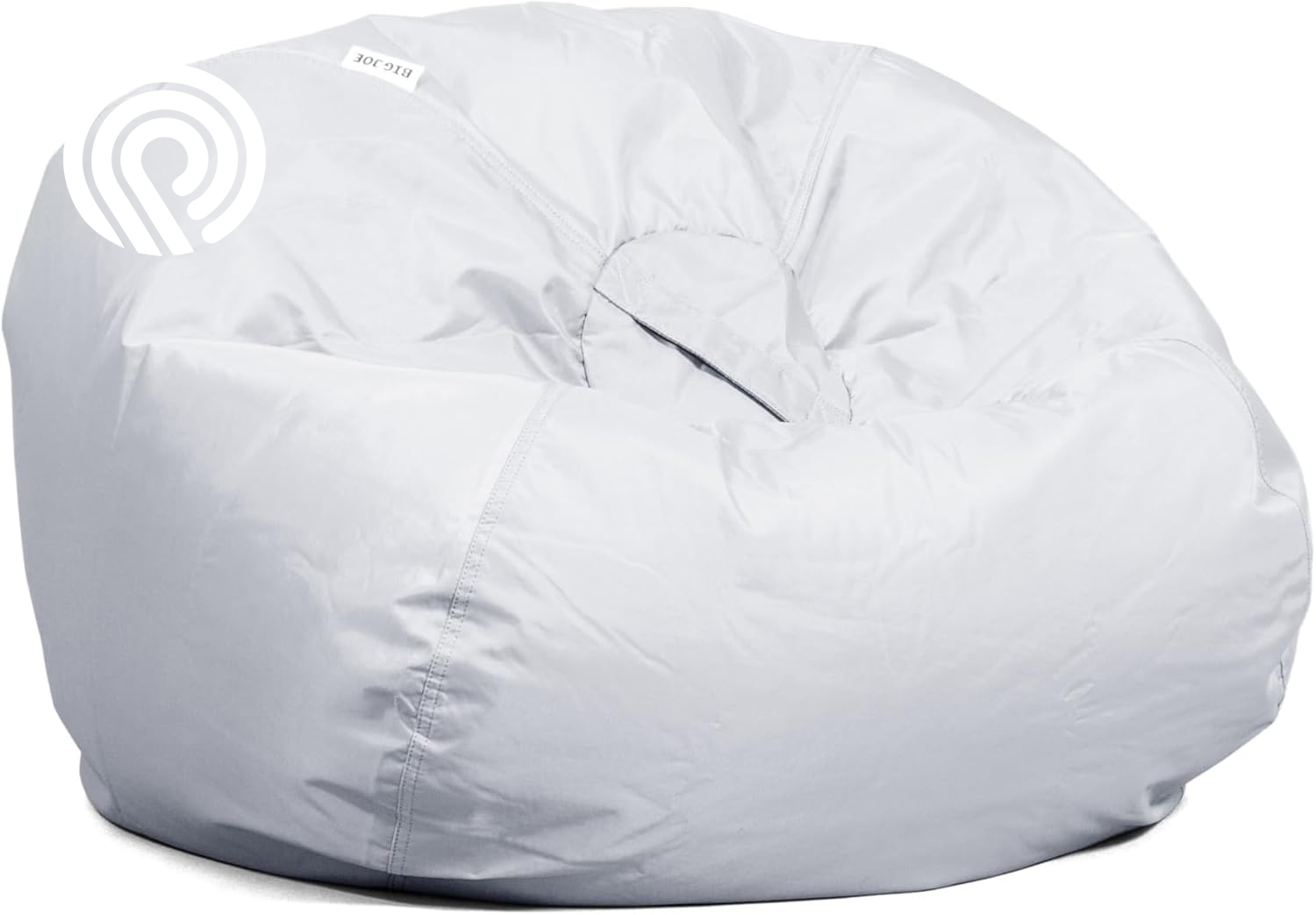 Big Joe Classic Bean Bag Chair, Red Smartmax, Durable Polyester Nylon Blend, 2 Feet Round
