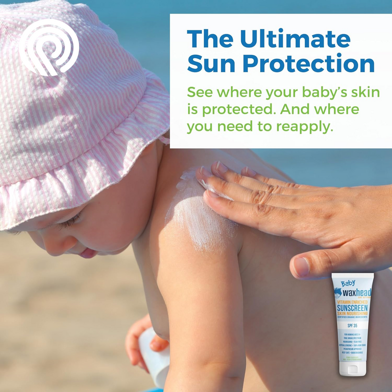 Waxhead Baby Sunscreen Kids, Toddler Sunscreen, Baby Sunscreen 0-6 Months, SPF Lip Balm SPF, Zinc Oxide Sunscreen, Lip Sunscreen for Lips