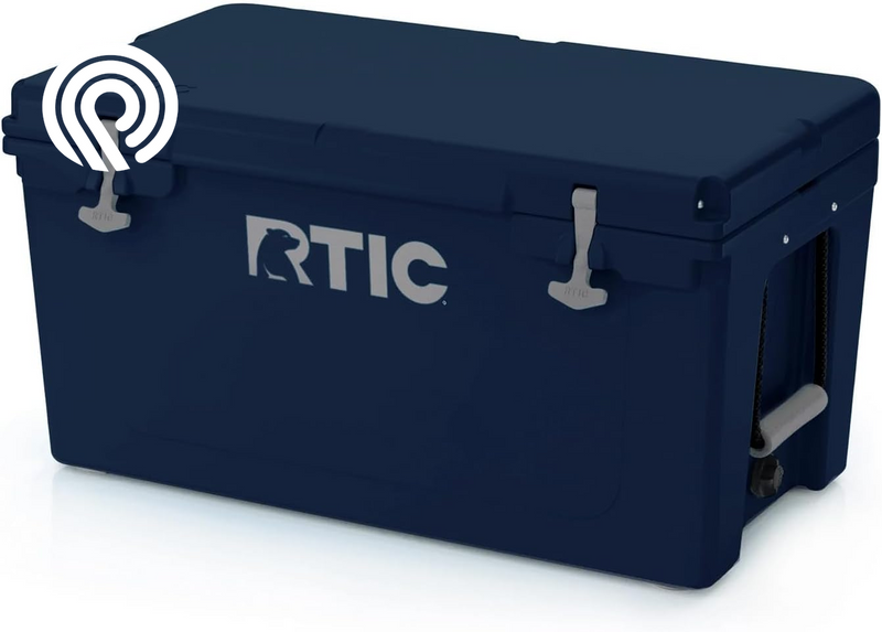 RTIC 65 QT Ultra-Tough Cooler Hard Insulated Portable Ice Chest Box for Beach, Drink, Beverage, Camping, Picnic, Fishing, Boat, Barbecue
