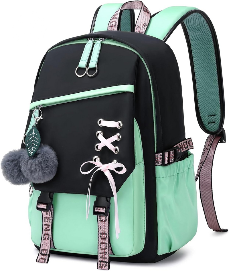 Teenage Girls Bookbag School Backpack Children Casual Daypack Schoolbag for Teens Blue
