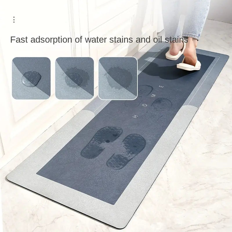 Kitchen Absorbent Floor Mat - Puck's