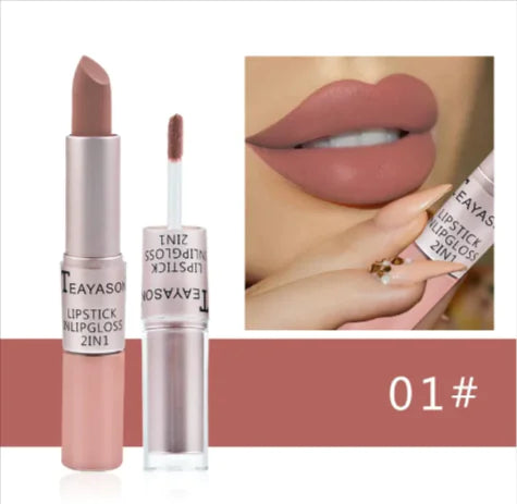 Double-Ended Matte Lip Gloss - Puck's