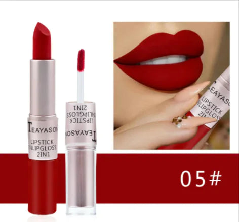 Double-Ended Matte Lip Gloss - Puck's