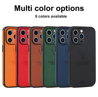 Soft Touch Leather Case - Puck's