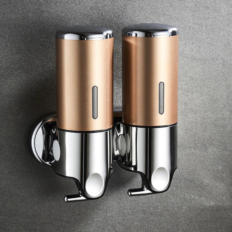 Wall-Mounted Shampoo & Shower Gel Dispenser - Puck's