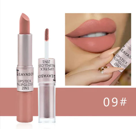 Double-Ended Matte Lip Gloss - Puck's
