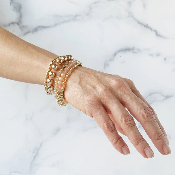 Stacked Bracelet Set #23 - Puck's